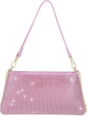 Rhinestone Clutch Women Bling Evening Bag Bridal Wedding Prom Party Purse